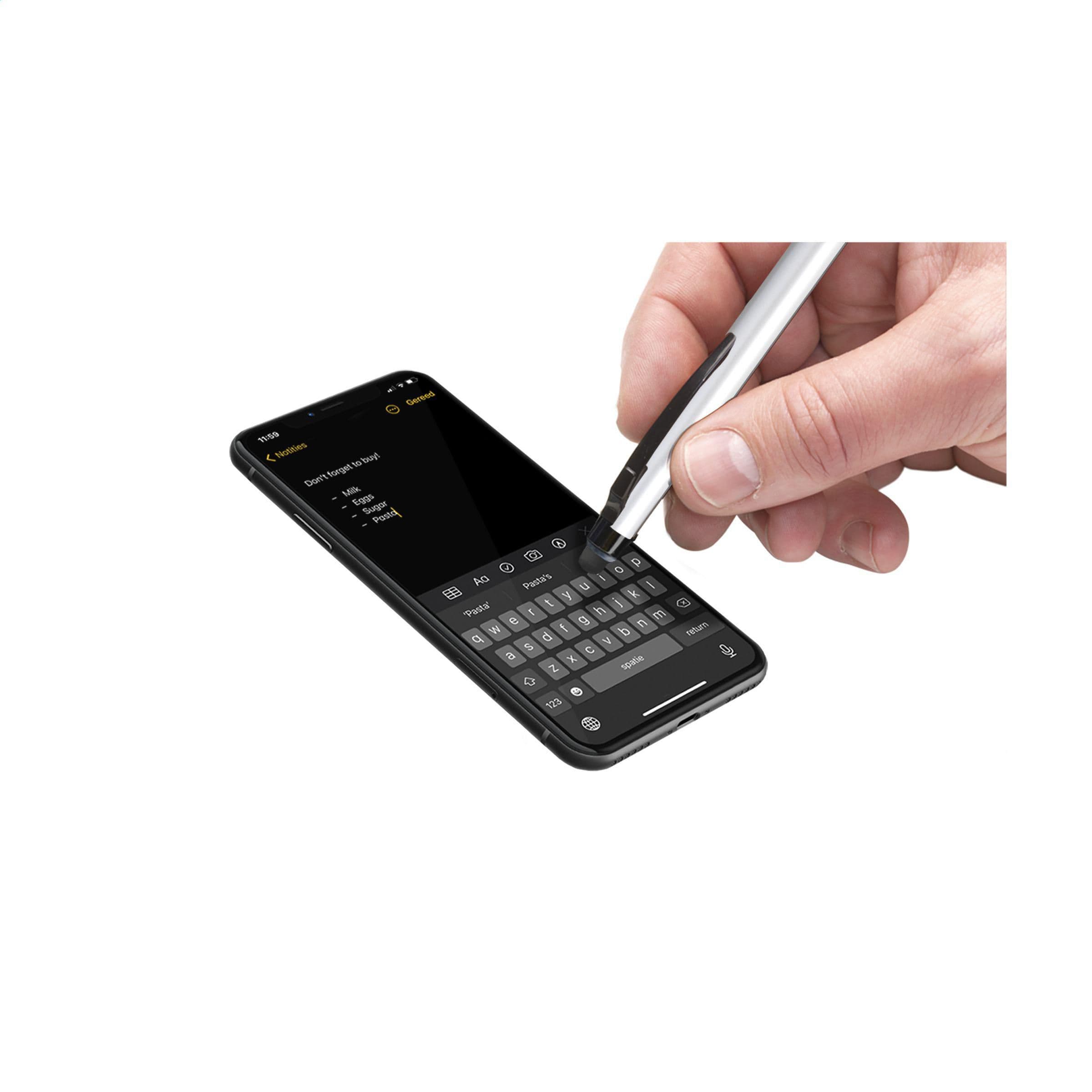 Stylo tactile pointeur TouchDown en situation