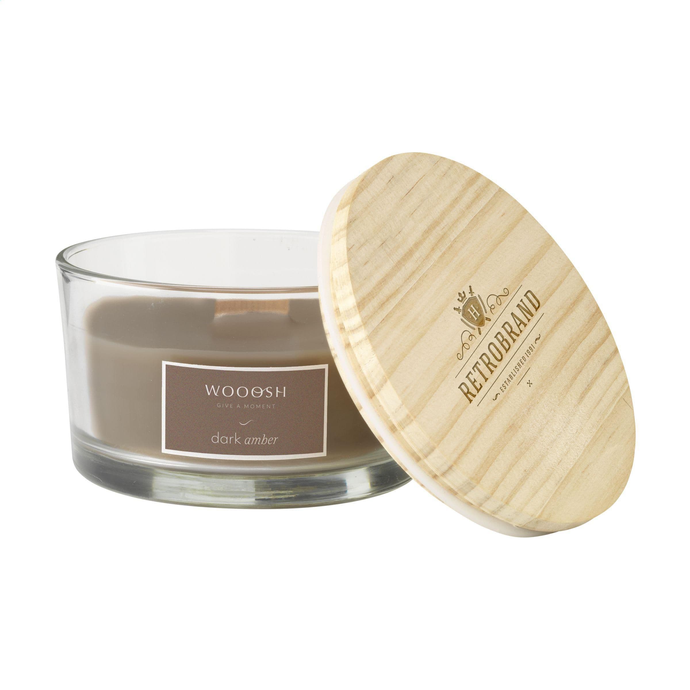 Bougie parfumée Wooosh Flame Dark Amber
