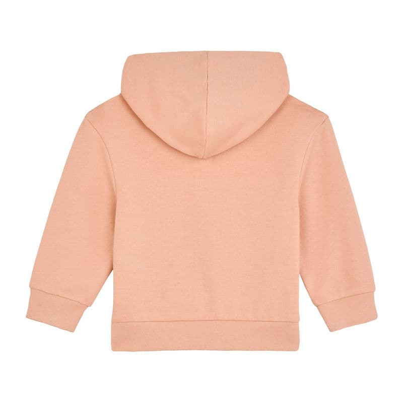 Baby Connector babies' zip-thru hoodie coloris Fraiche Peche