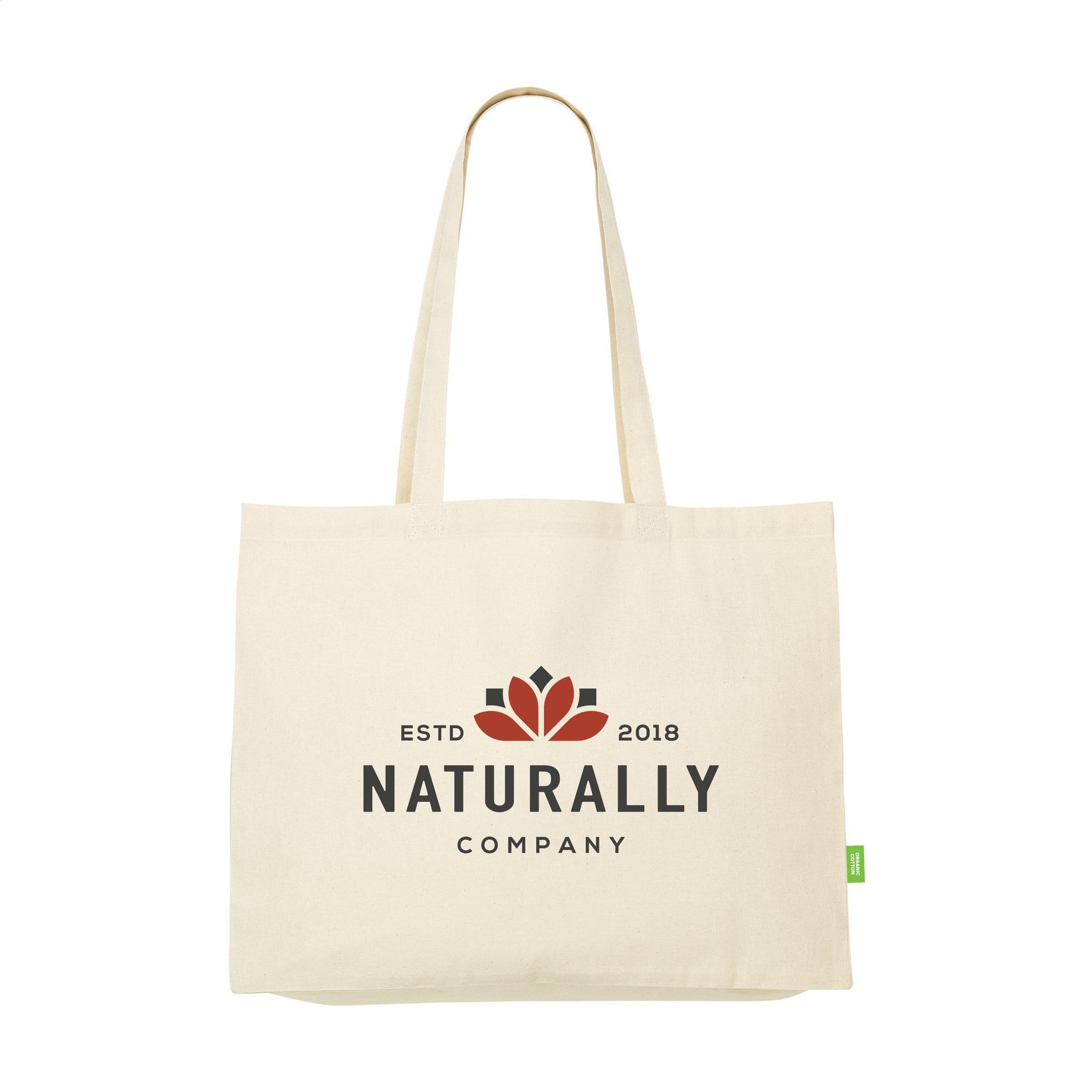 Sac shopping Shopper coton biologique (180 g/m²) en situation