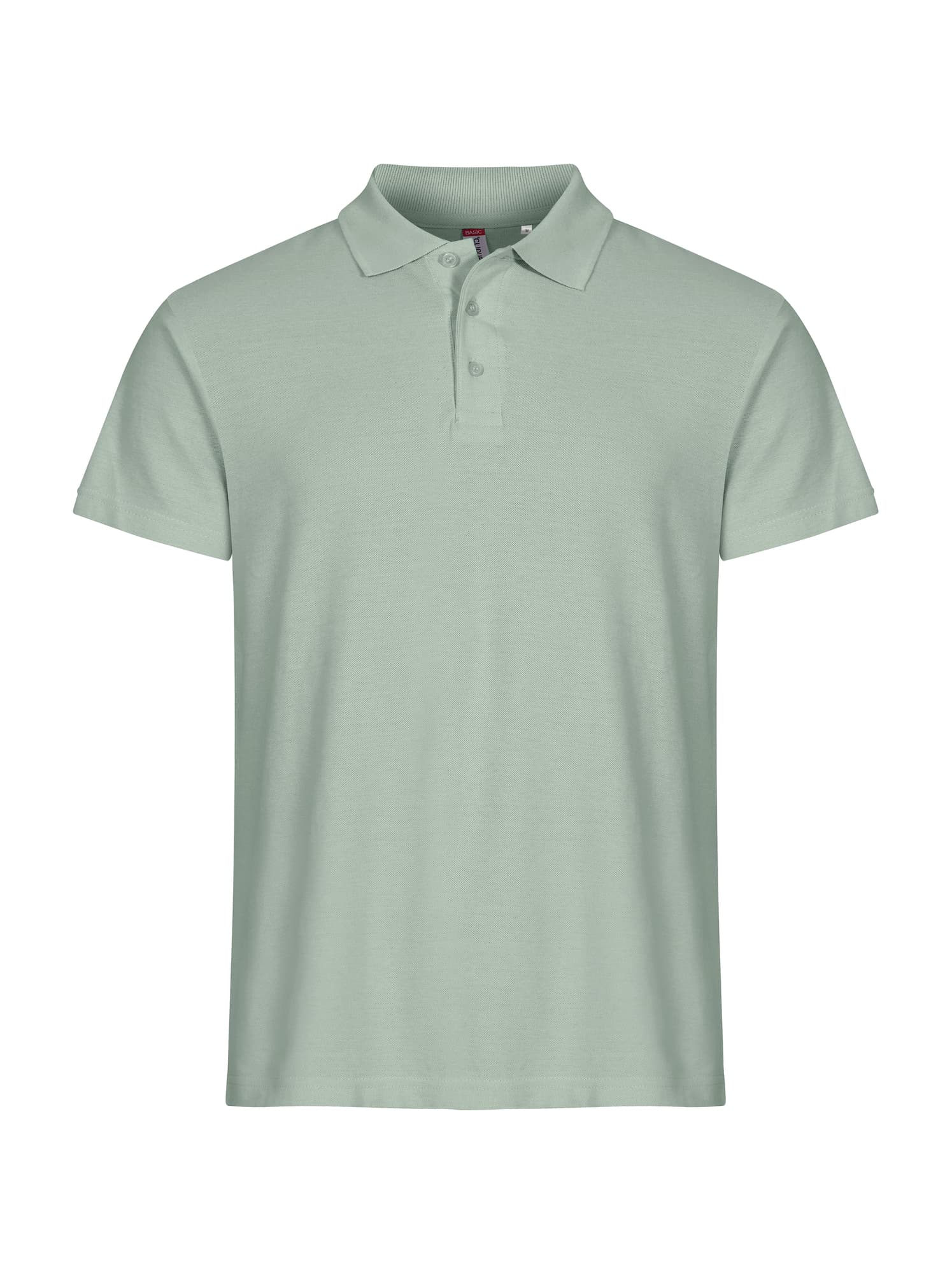 Clique Basic Polo coloris Vert sauge