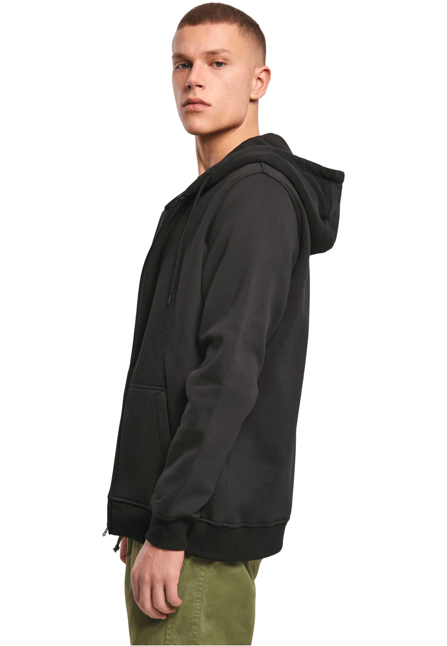 Sweat zippé capuche lourd en situation