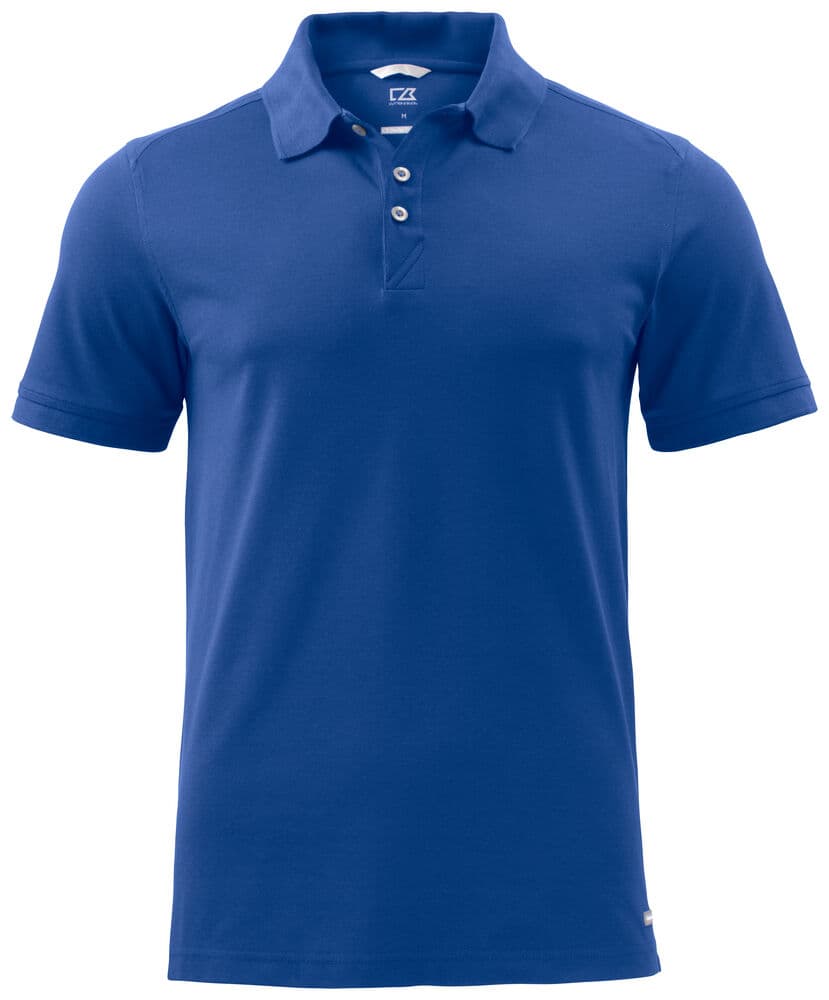 Polo Cutter & Buck Advantage homme coloris Bleu