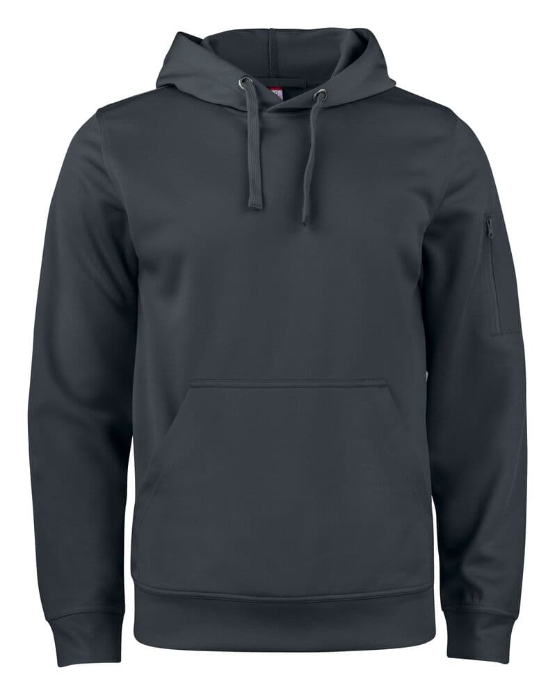 Clique Basic Active Hoody coloris Noir