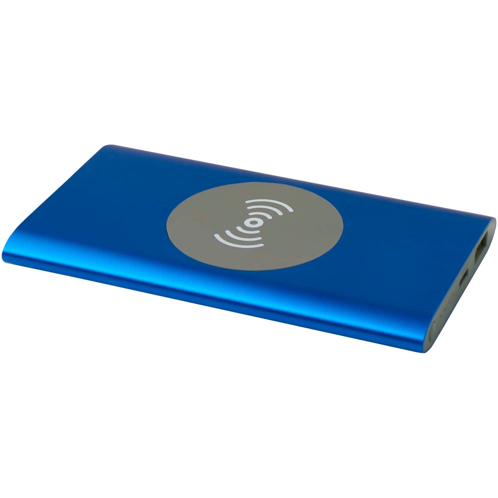 Batterie de secours sans fil en aluminium recyclé Juice type-C de 4 000 mAh  coloris Bleu roi