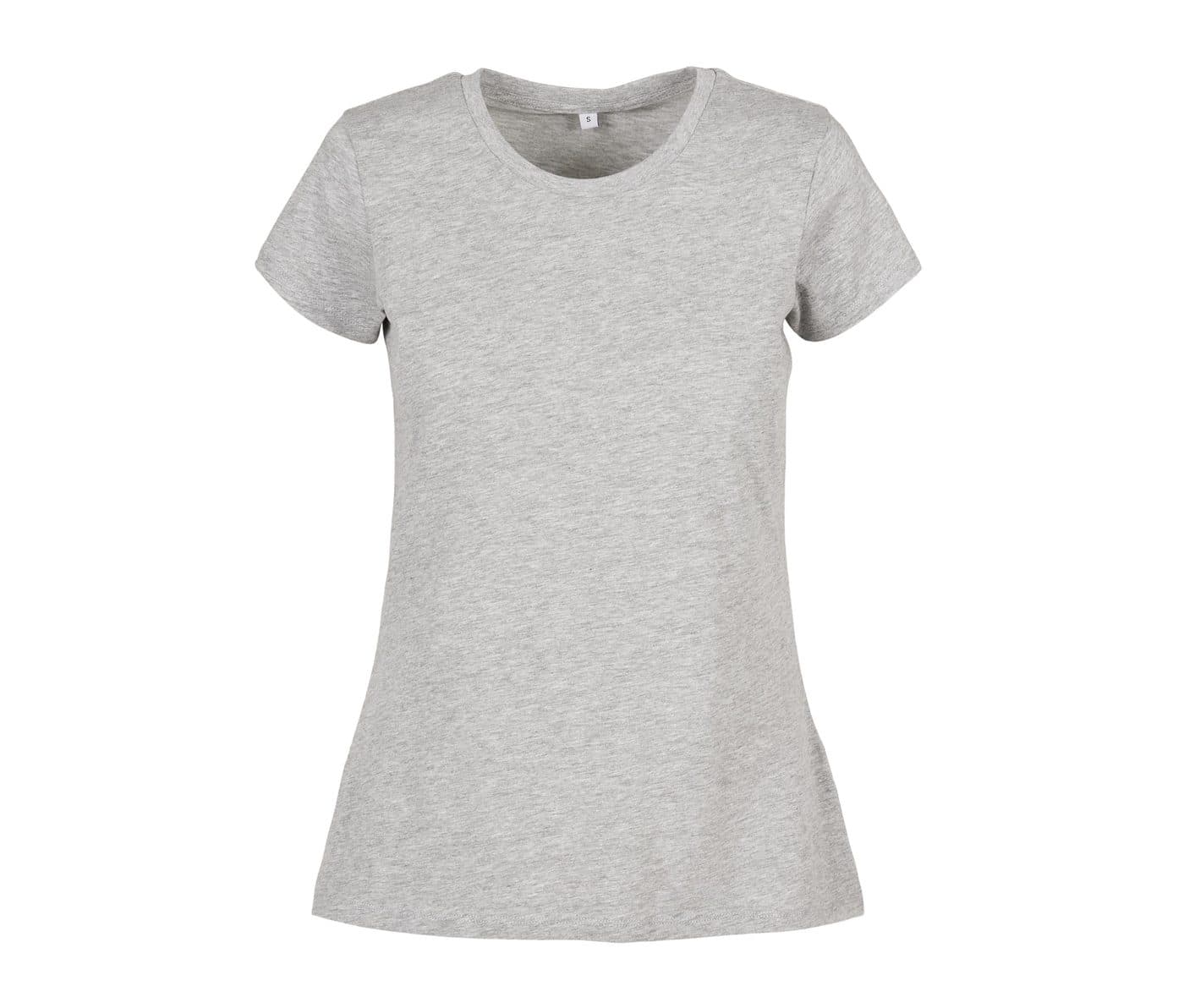 LADIES BASIC TEE coloris Gris chiné