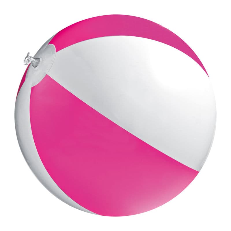 Ballon de plage bicolore "Key West" coloris Rose