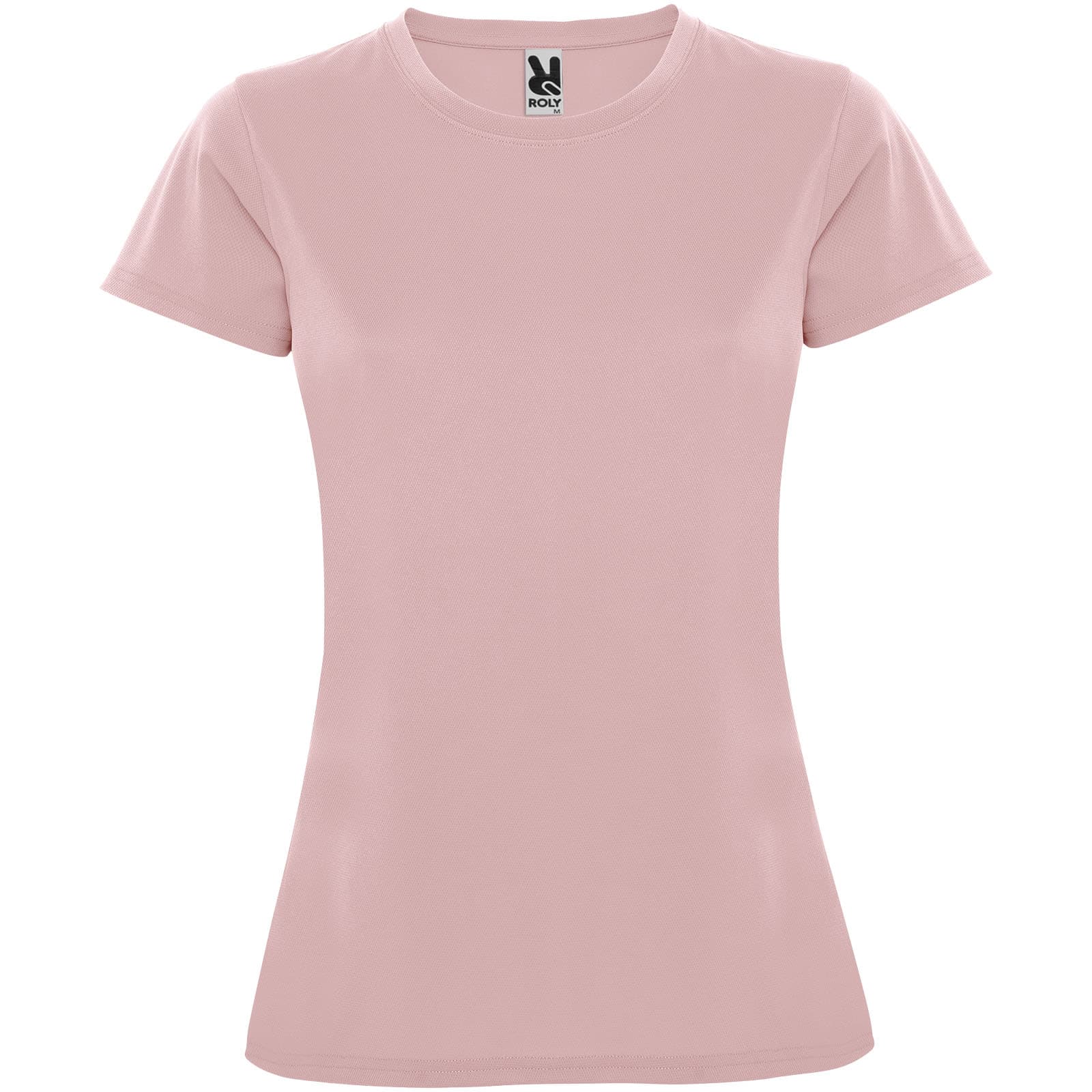 T-shirt de sport de 150 g/m² Montecarlo à manches courtes pour femme coloris Rose clair
