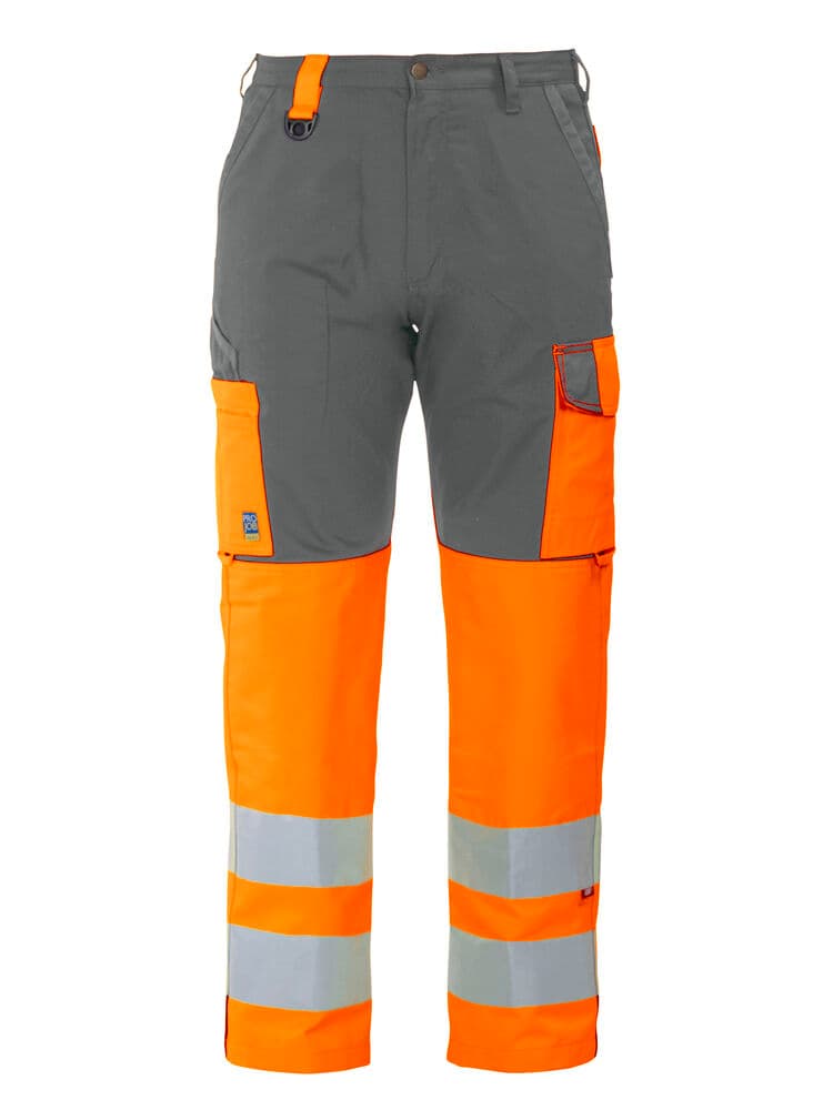 6501 PANTALON SIGNALISATION AVEC POCHES GENOUX EN ISO 20471 CLASSE 2