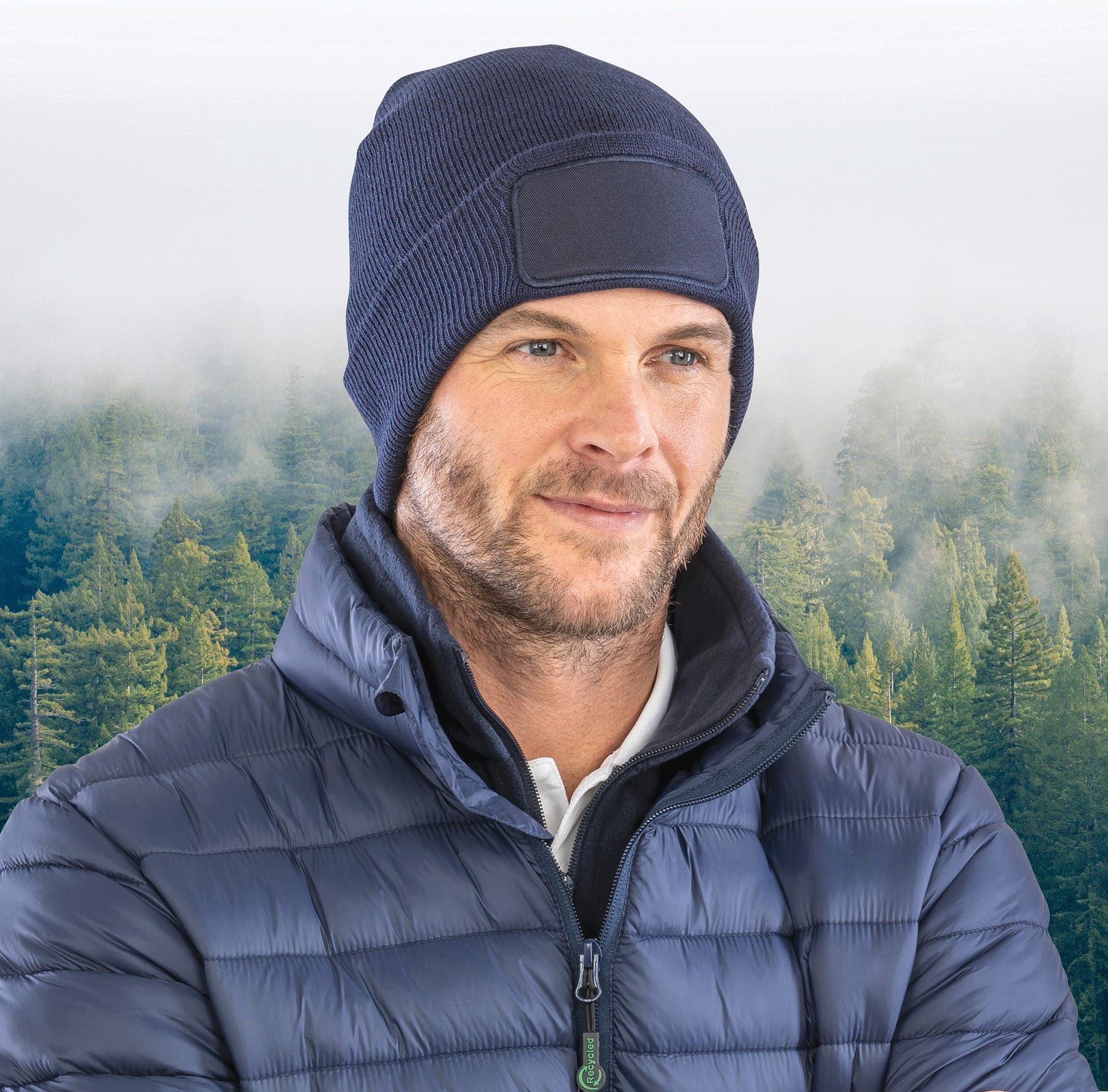 Bonnet double tricot en situation
