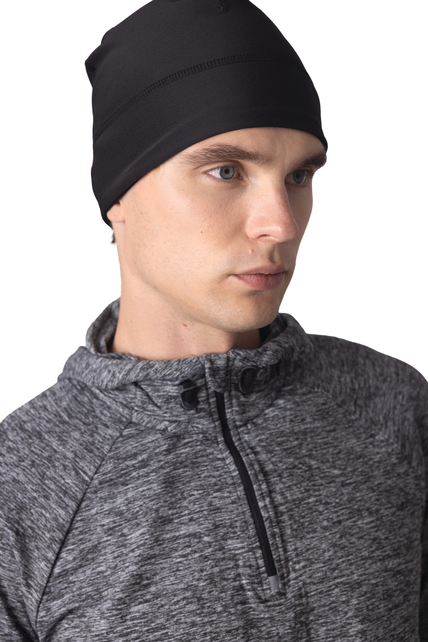 Bonnet de sport respirant en situation