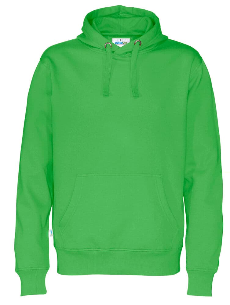 HOODIE HOMME - CERTIFIÉ GOTS coloris Vert