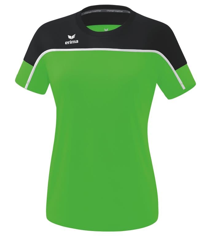 T-shirt CHANGE by erima coloris Vert / Noir / Blanc
