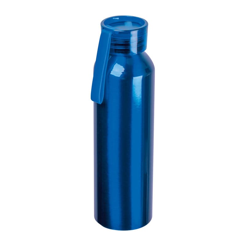Bouteille en aluminium recyclé « Cork » coloris Bleu