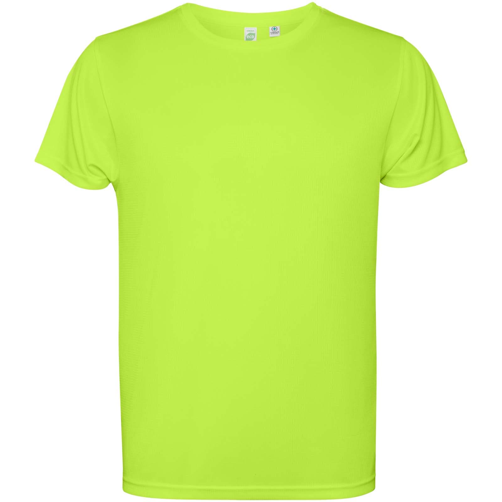 T-shirt de 125 g/m² Estoril à manches courtes pour homme coloris Vert fluo