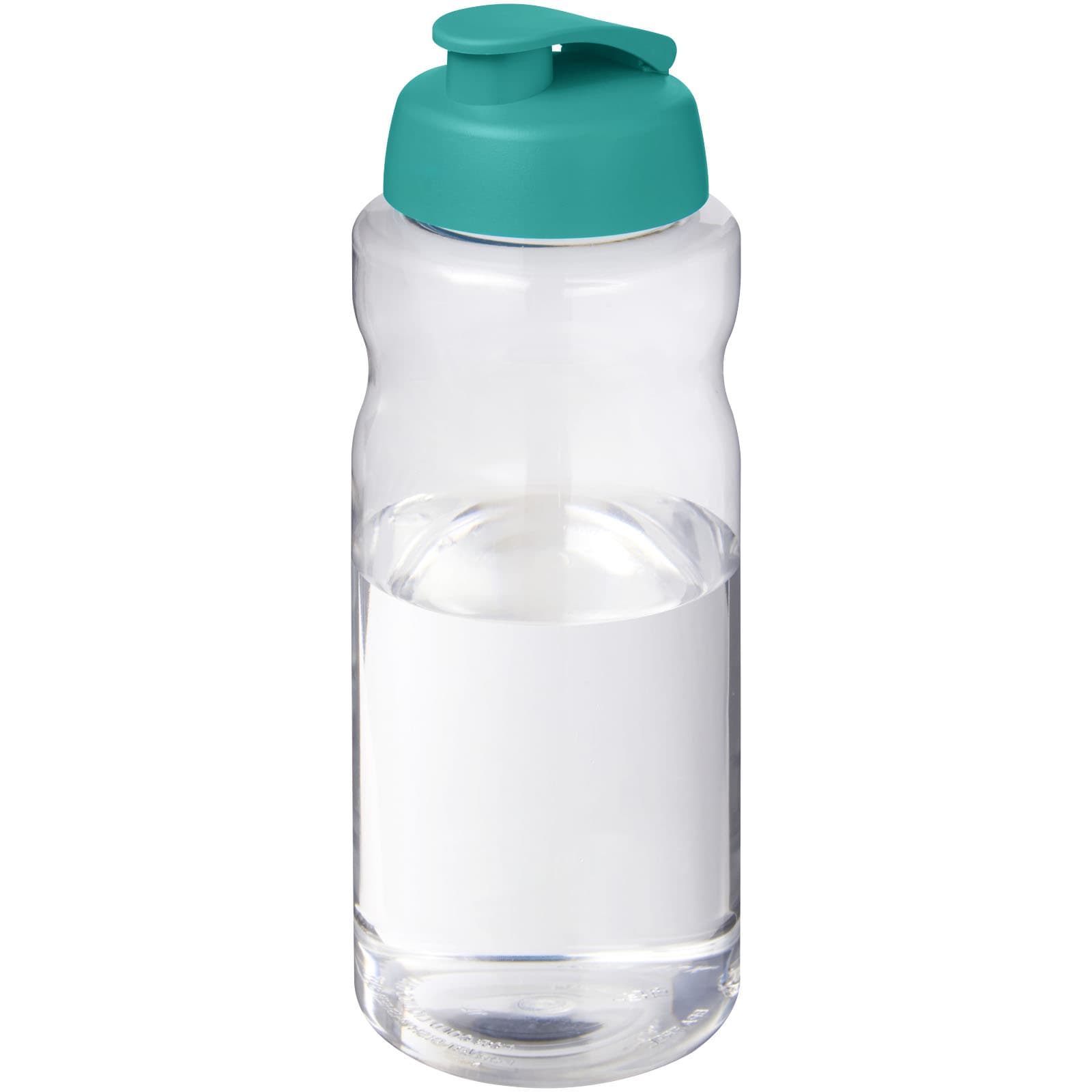 Bouteille de sport H2O Active® Base Pure de 1 L à couvercle rabattable coloris Vert eau