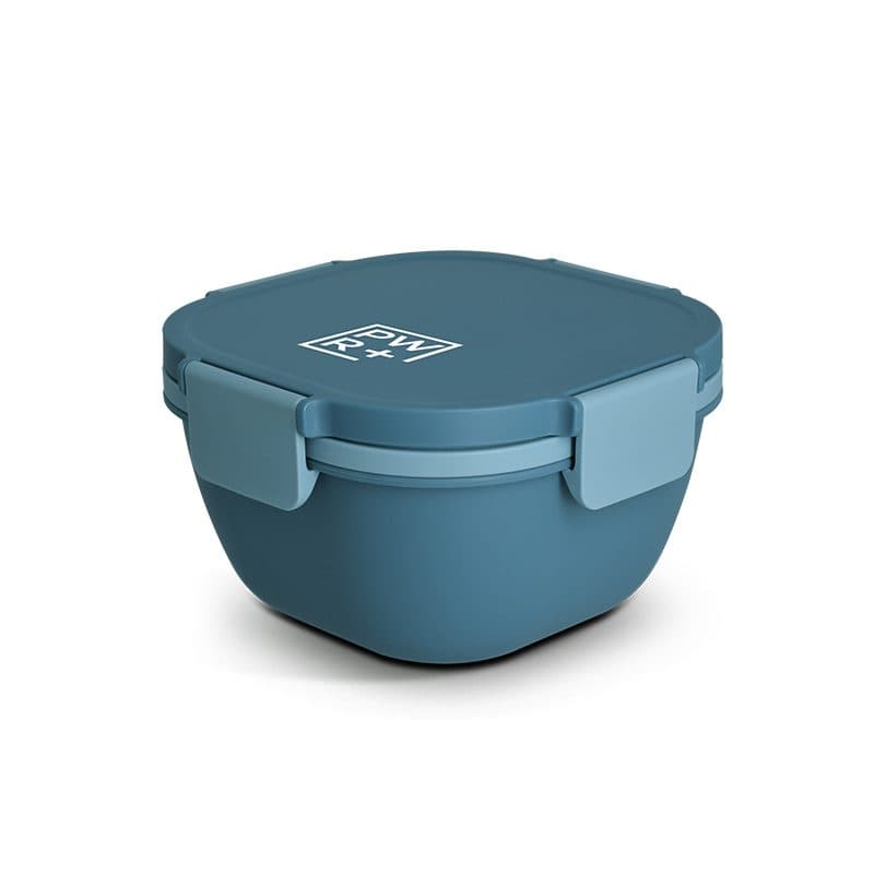 BOITE A REPAS (LUNCH BOX) MULTI-COMPARTIMENTS AVEC FOURCHETTE en situation