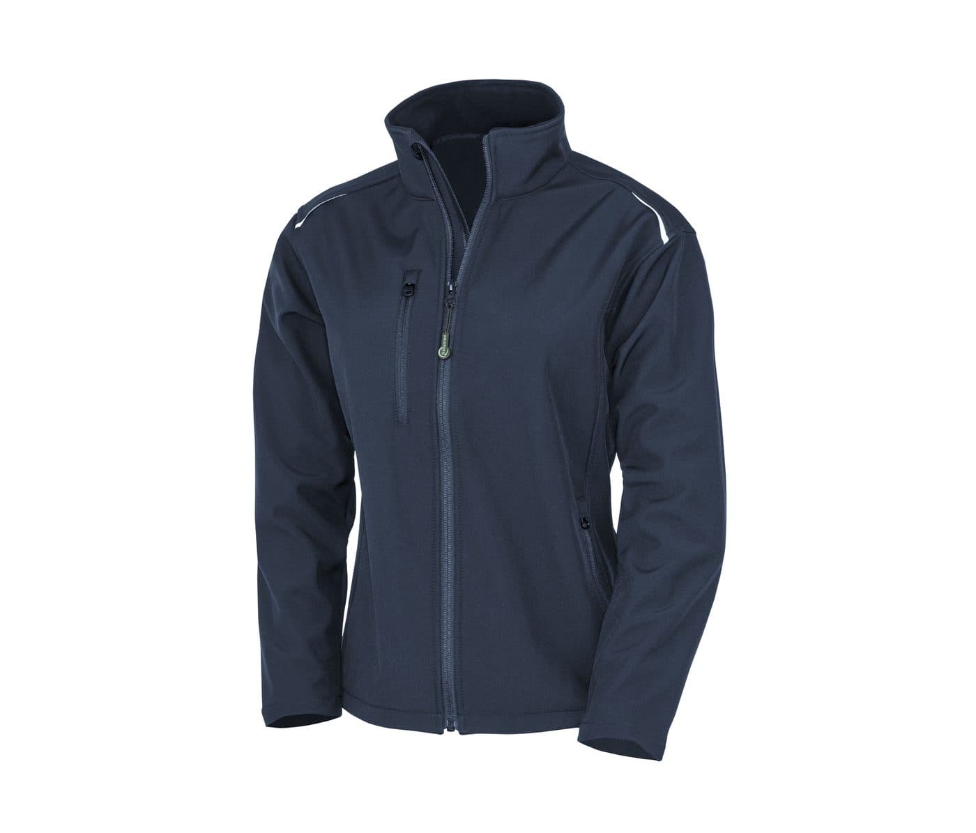 WOMENS RECYCLED 3-LAYER PRINTABLE SOFTSHELL JACKET