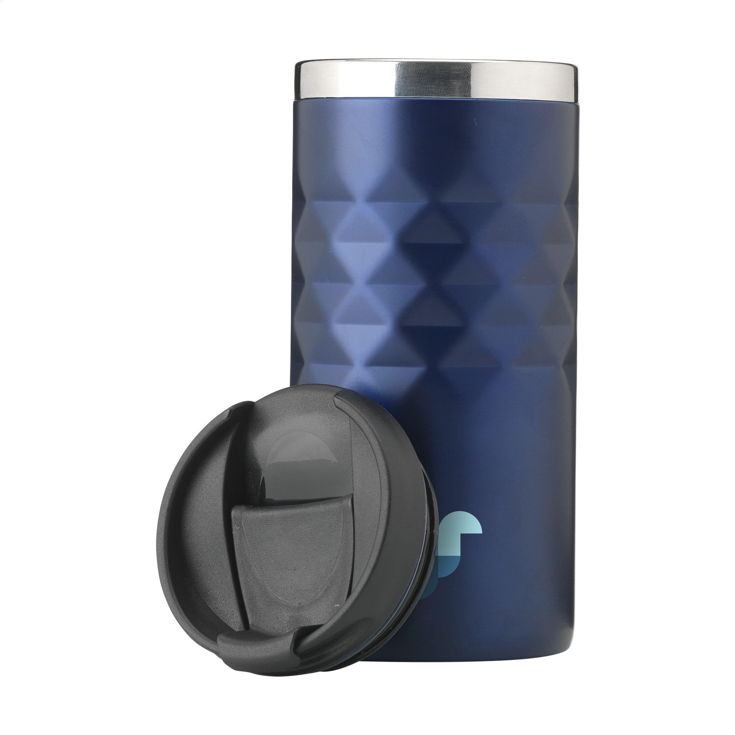 Gobelet acier RCS recyclé Geometric 280 ml en situation