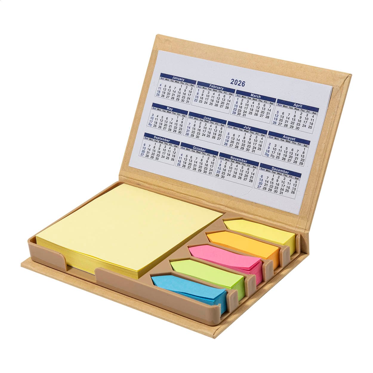 Bloc-notes adhésif calendrier