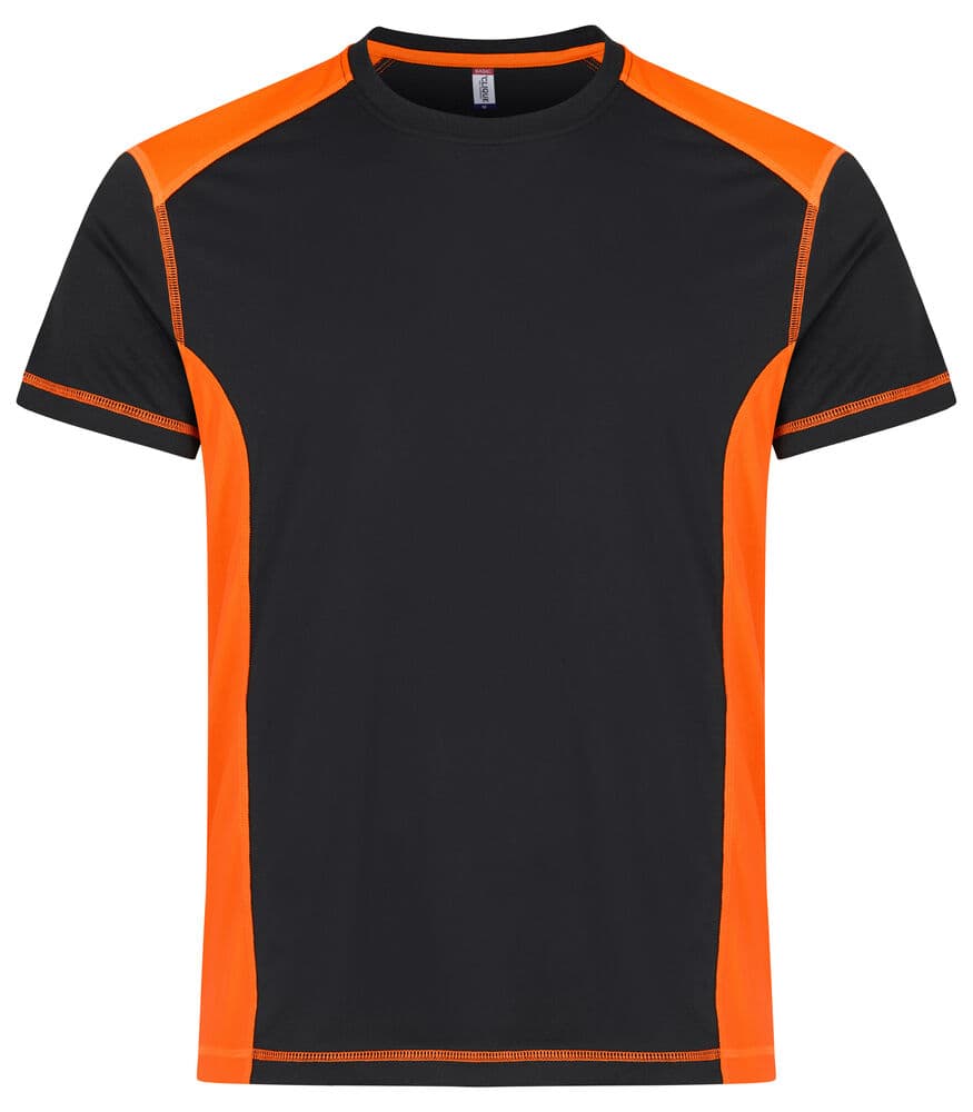 Clique Ambition-T coloris Orange haute visibilité