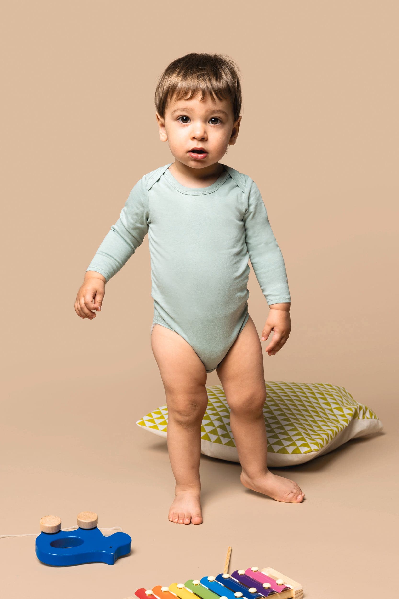 Body coton bio bébé en situation