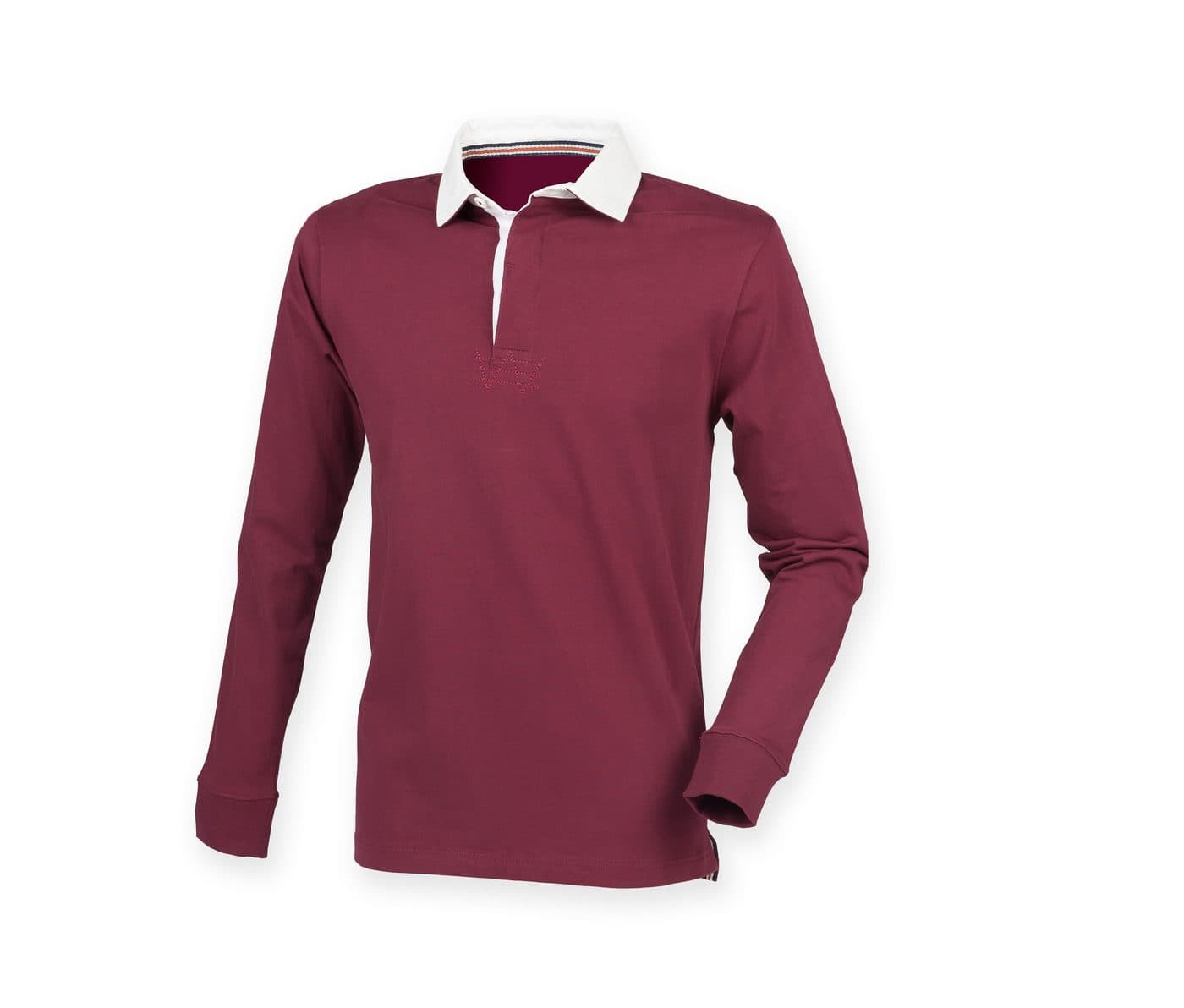 MENS PREMIUM SUPERFIT RUGBY coloris Bordeaux profond