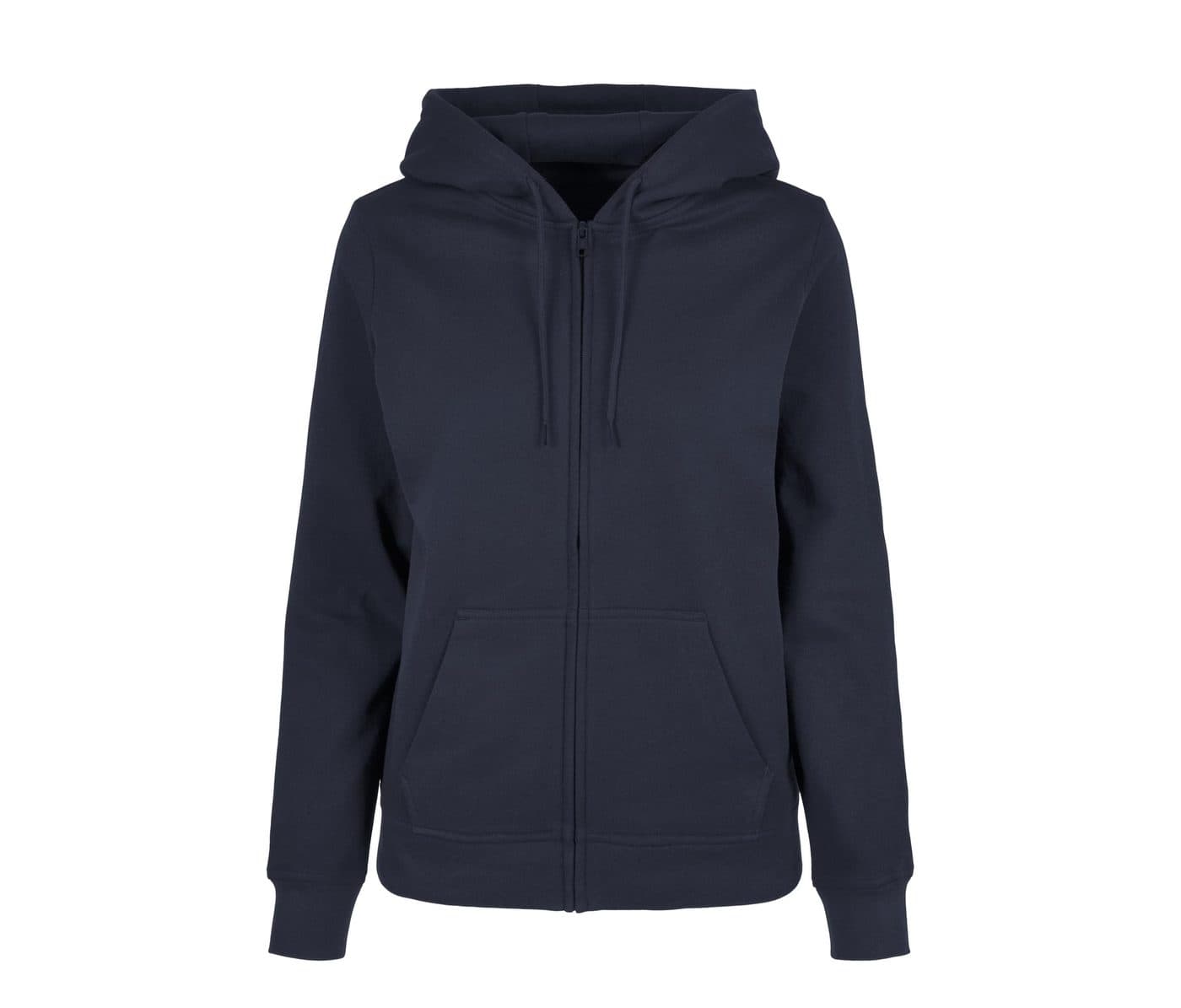 LADIES BASIC ZIP HOODY