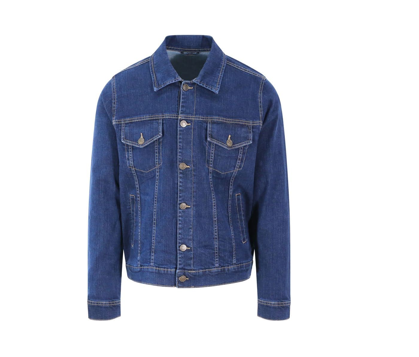 NOAH DENIM JACKET coloris Bleu foncé délavé