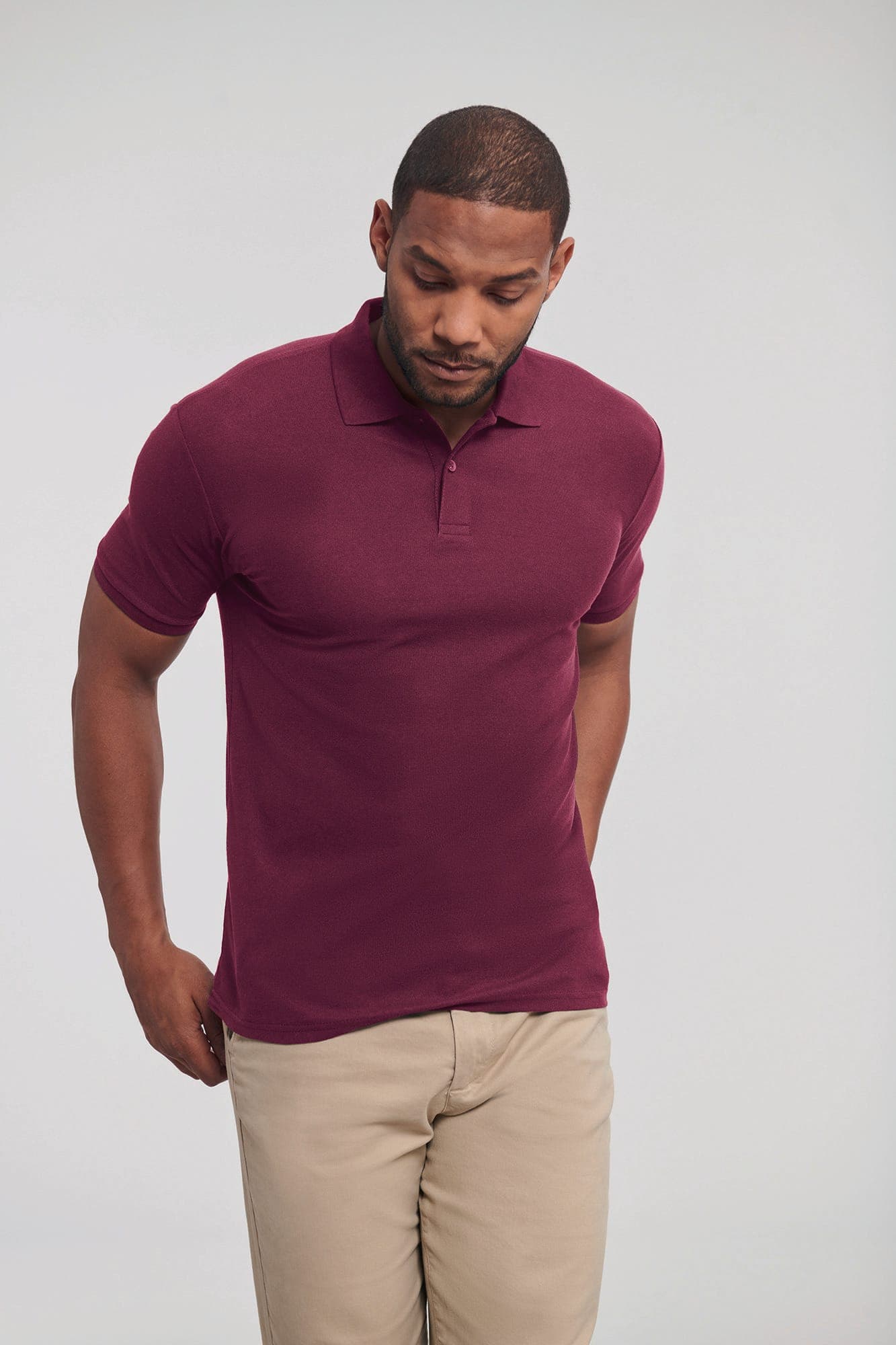 Polo homme Authentic Eco en situation