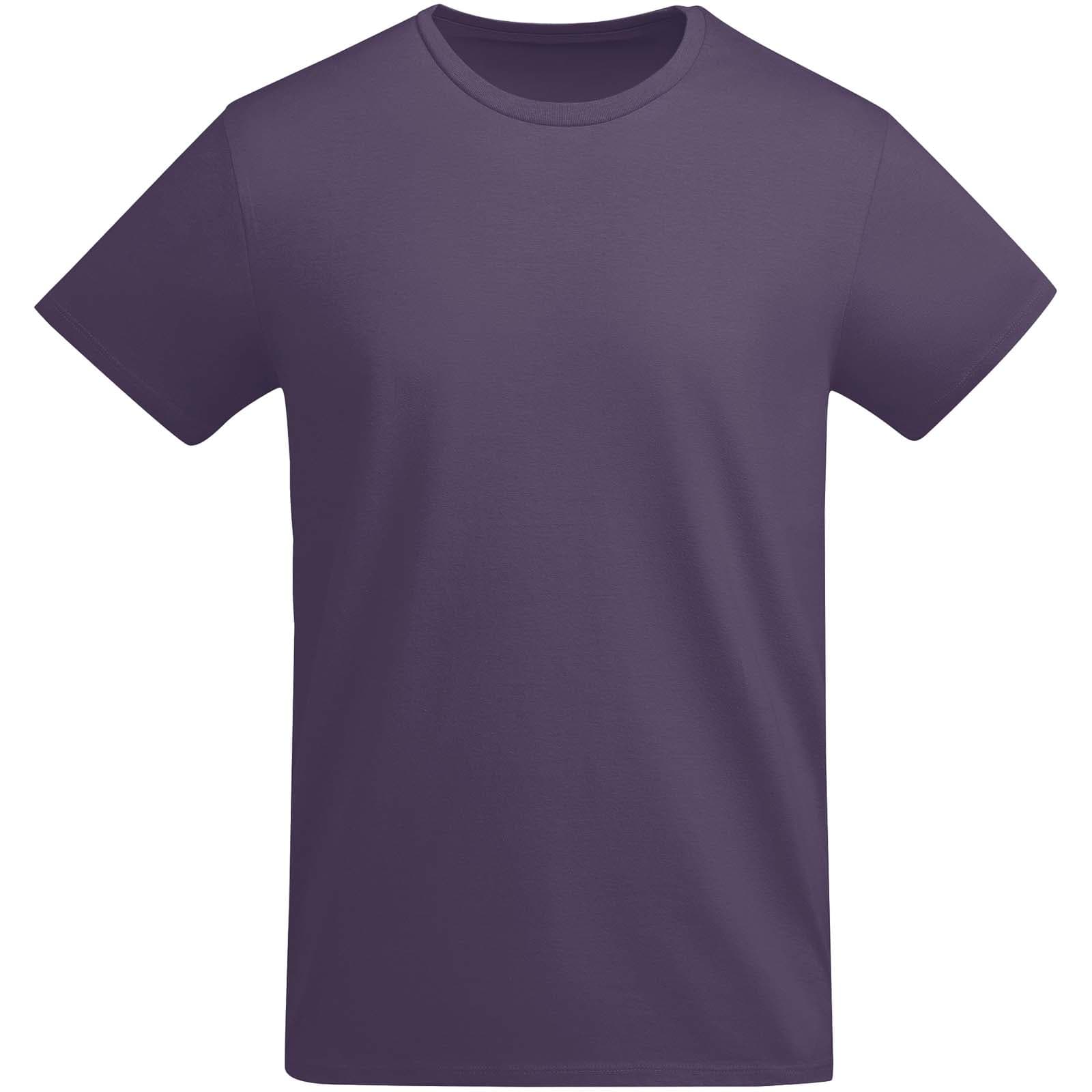 T-shirt de 175 g/m² Breda en coton organique à manches courtes pour homme coloris Lilas