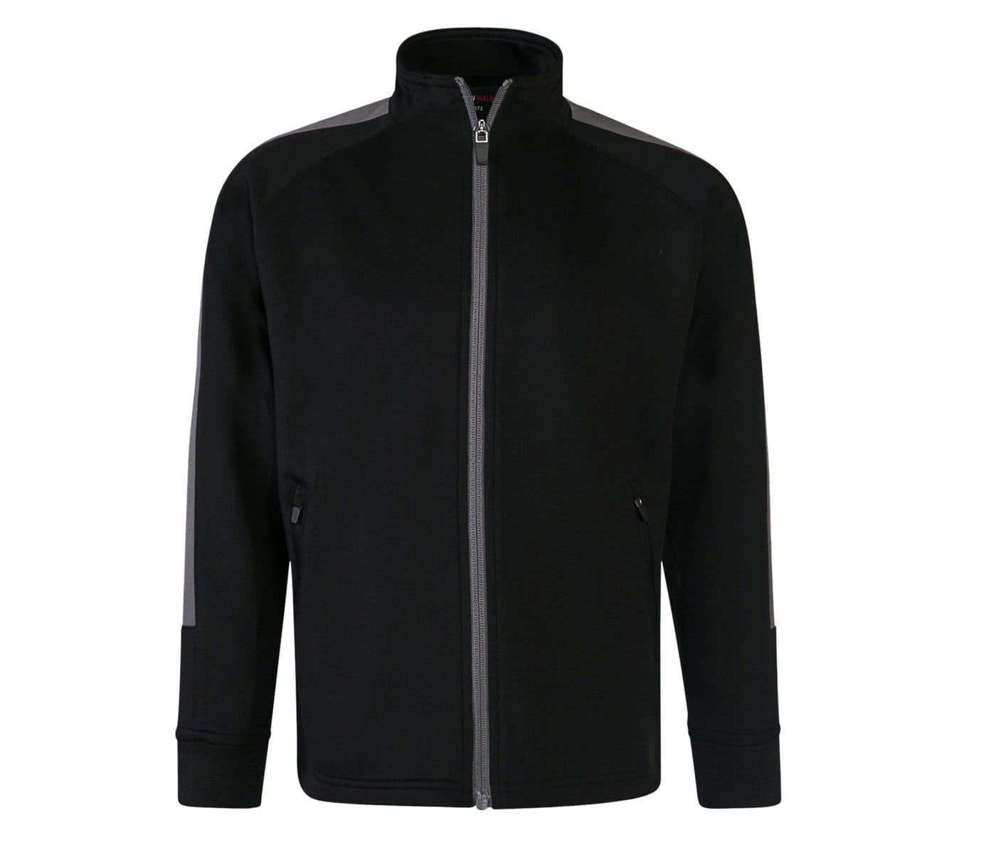 KID'S KNITTED TRACKSUIT TOP coloris Noir / Gris canon de fusil