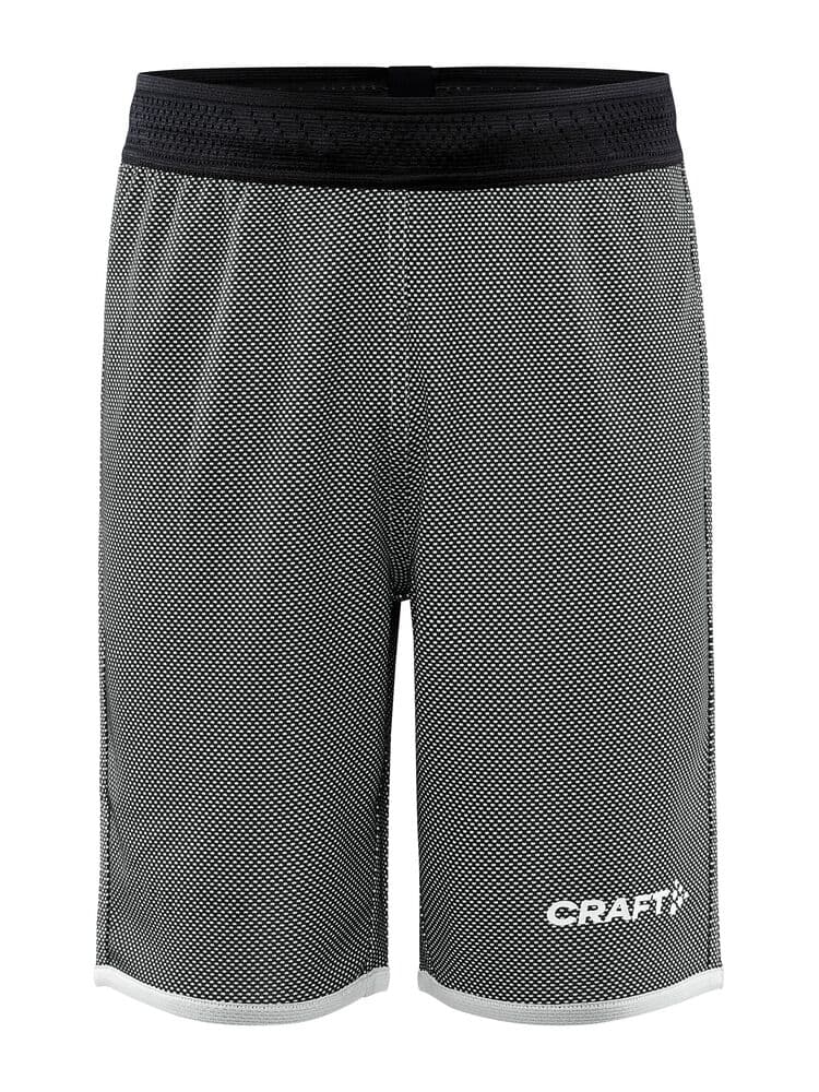 Craft Progress reversible basket shorts jr coloris Noir / Blanc