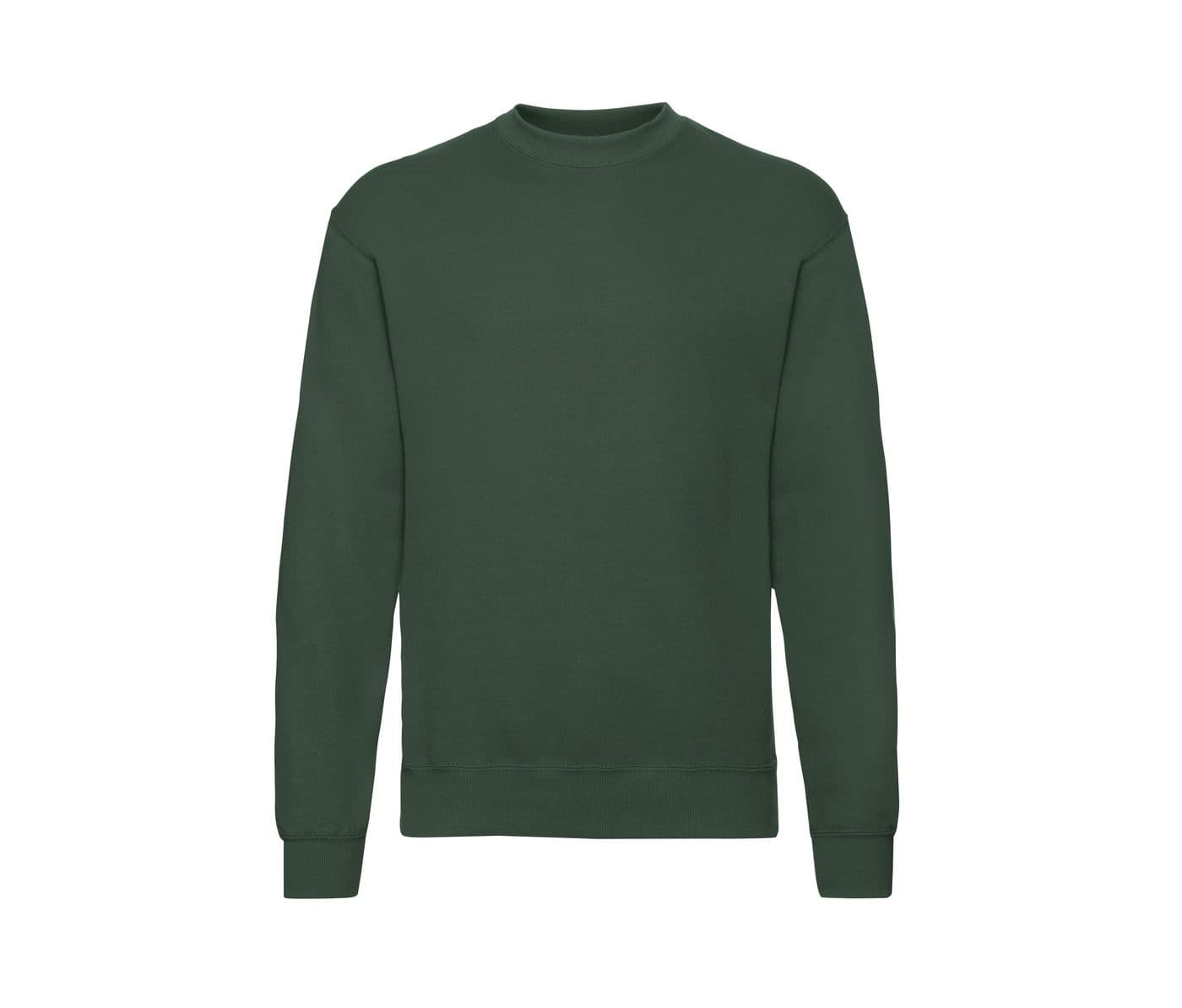 CLASSIC SET-IN SWEAT coloris Vert bouteille