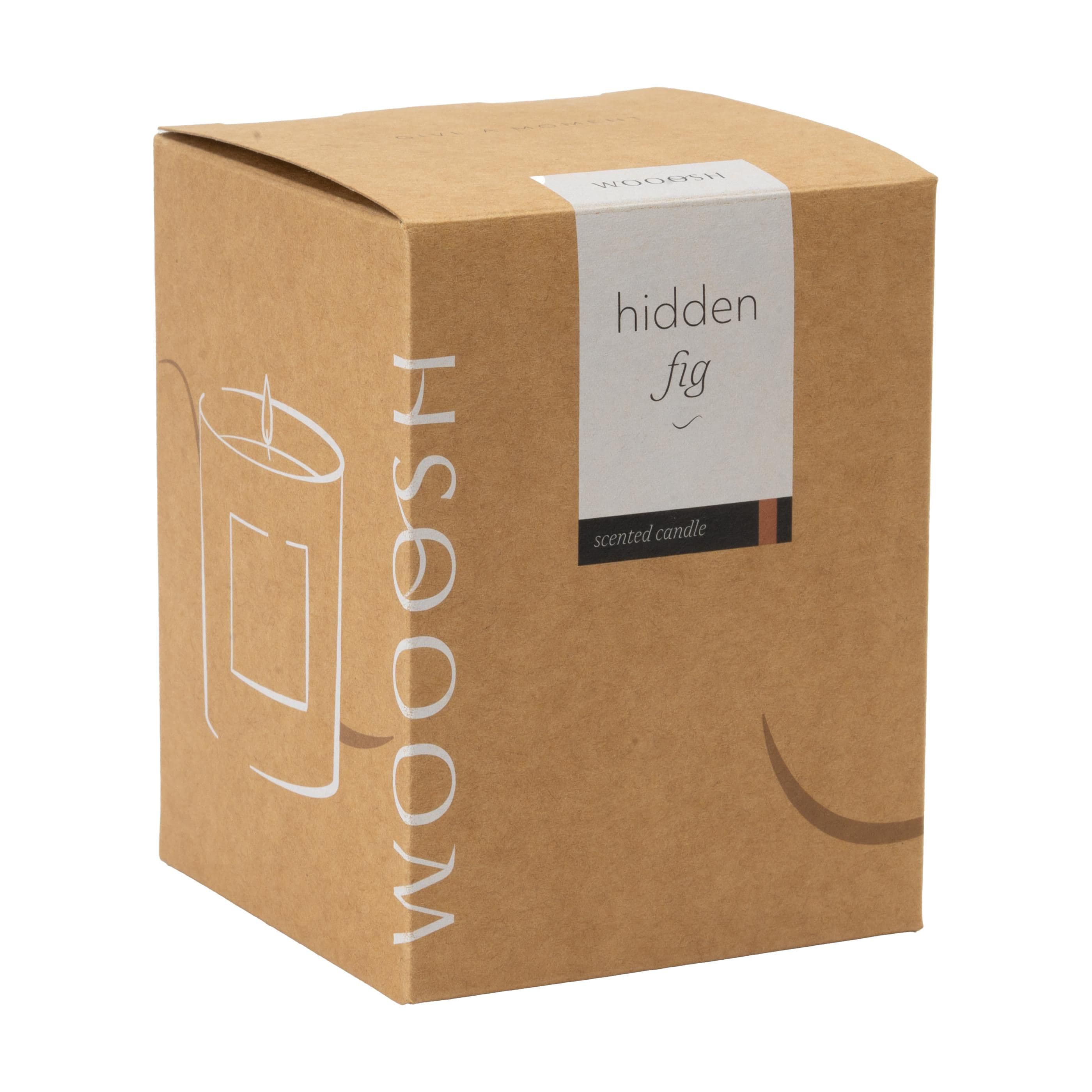 Bougie parfumée Wooosh Scented Candle Hidden Fig en situation
