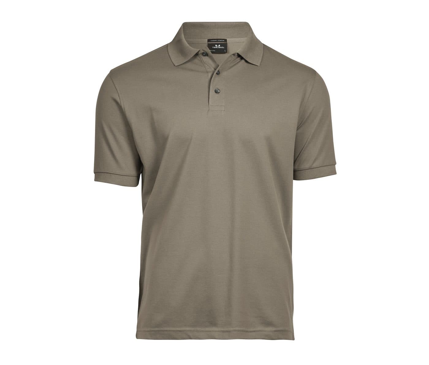 LUXURY STRETCH POLO coloris Argile
