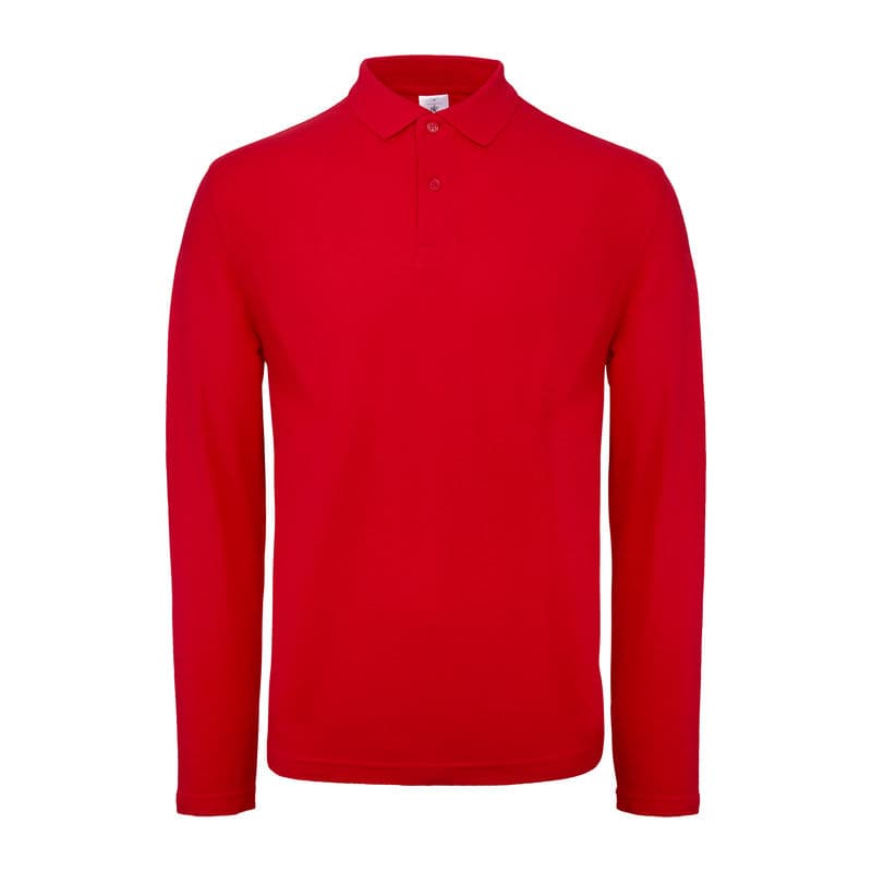 B&C ID.001 LSL coloris Rouge