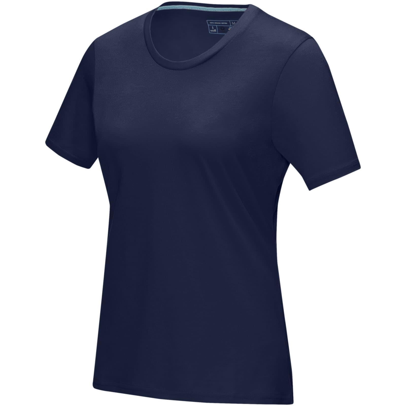 T-shirt Azurite bio manches courtes femme coloris Marine