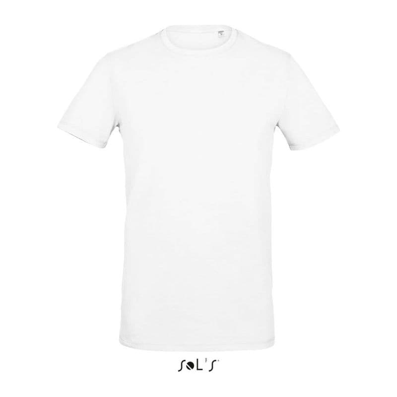 SOL'S MILLENIUM MEN - ROUND-NECK T-SHIRT coloris Blanc