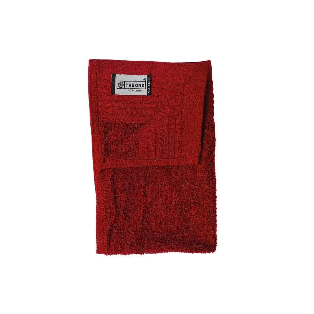 CLASSIC GUEST TOWEL coloris Bordeaux