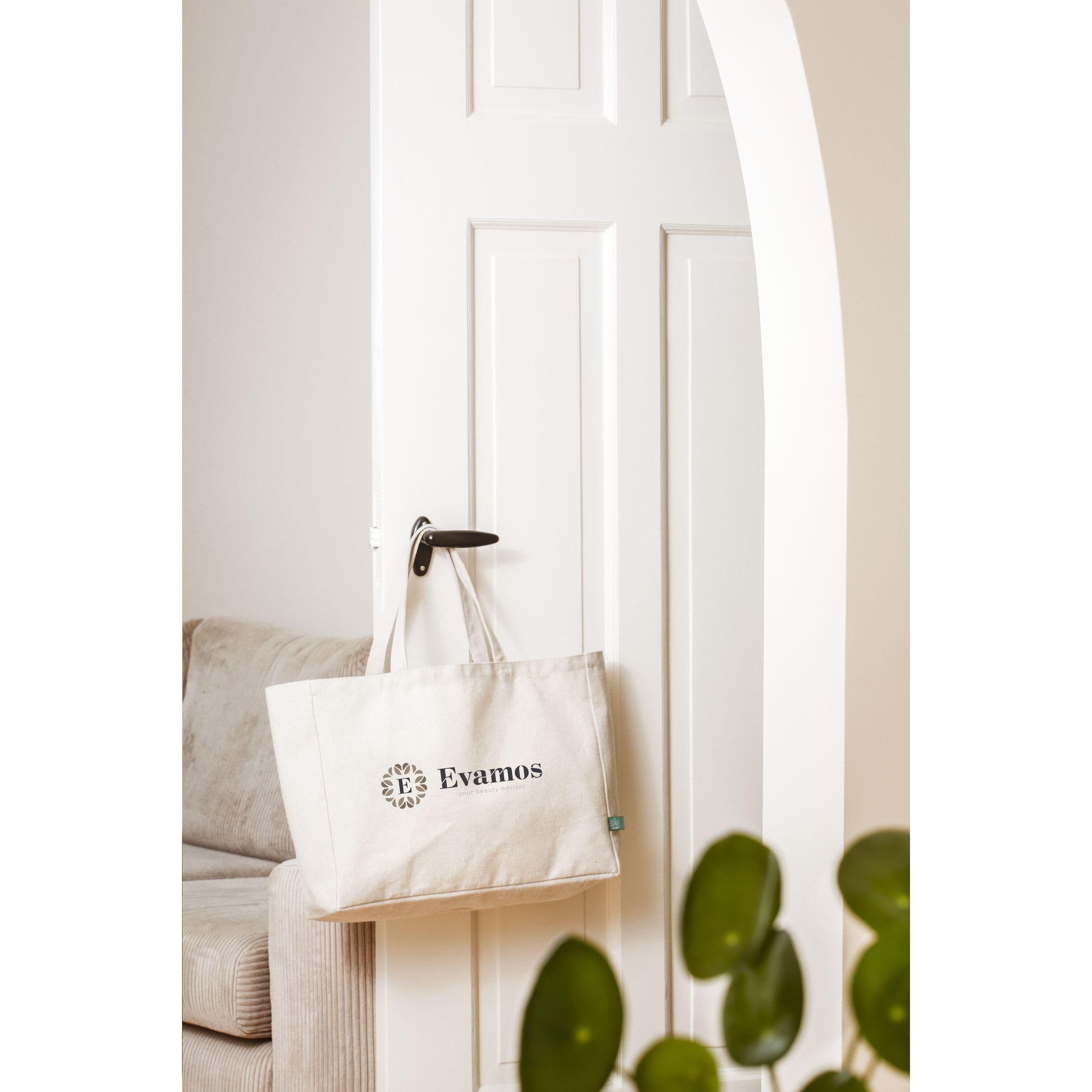 Sac shopping en chanvre (475 g/m²) en situation