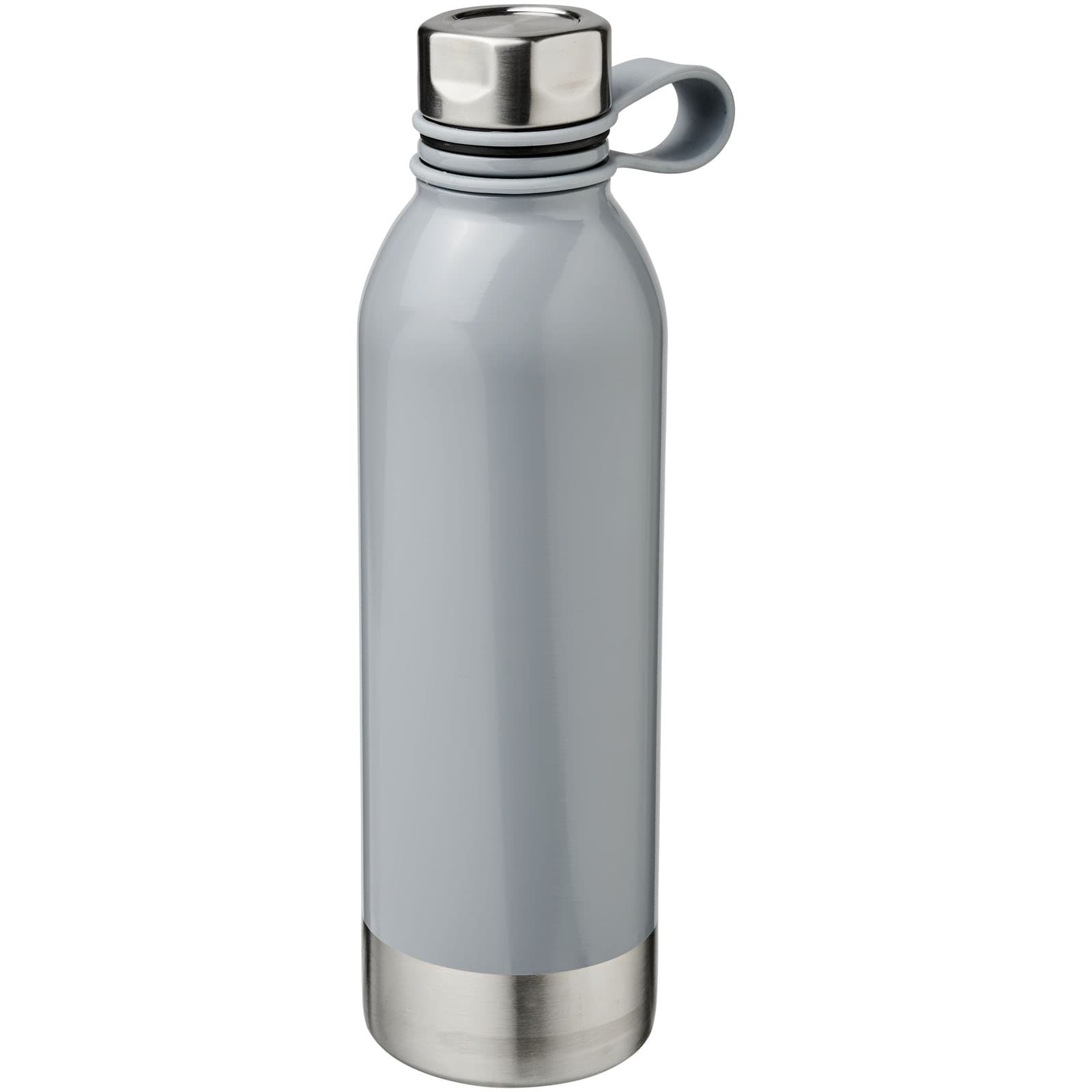 Bouteille de sport 740ml en acier inoxydable Perth coloris Gris