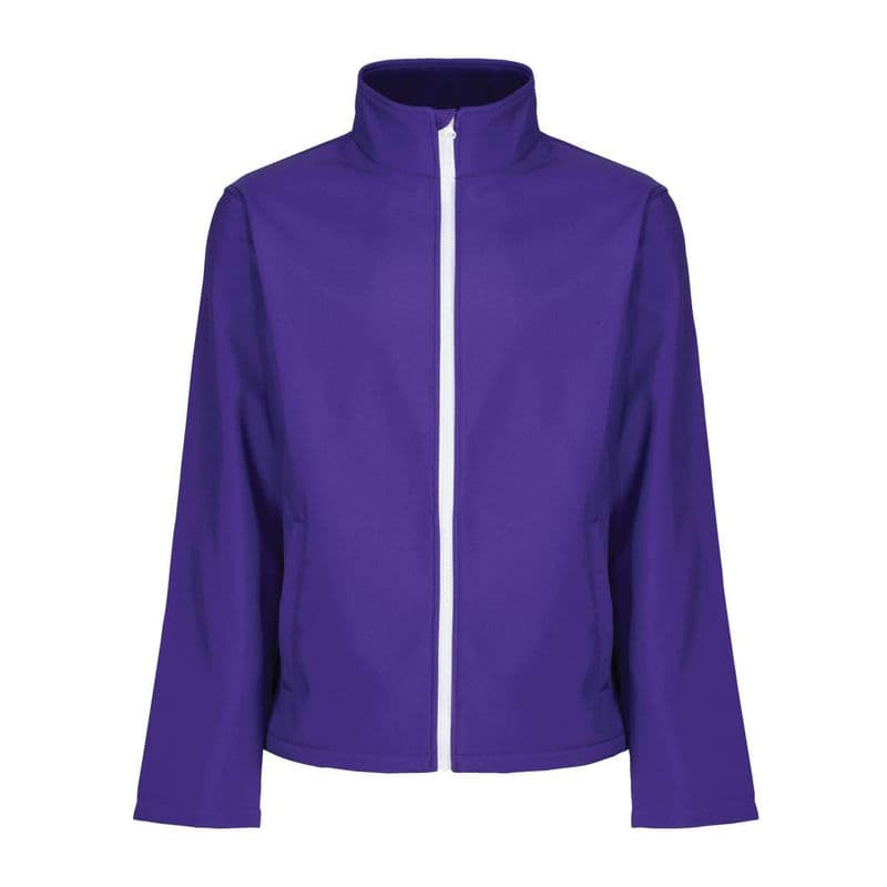 Ablaze Men'S Printable Softshell coloris Violet vif / Noir