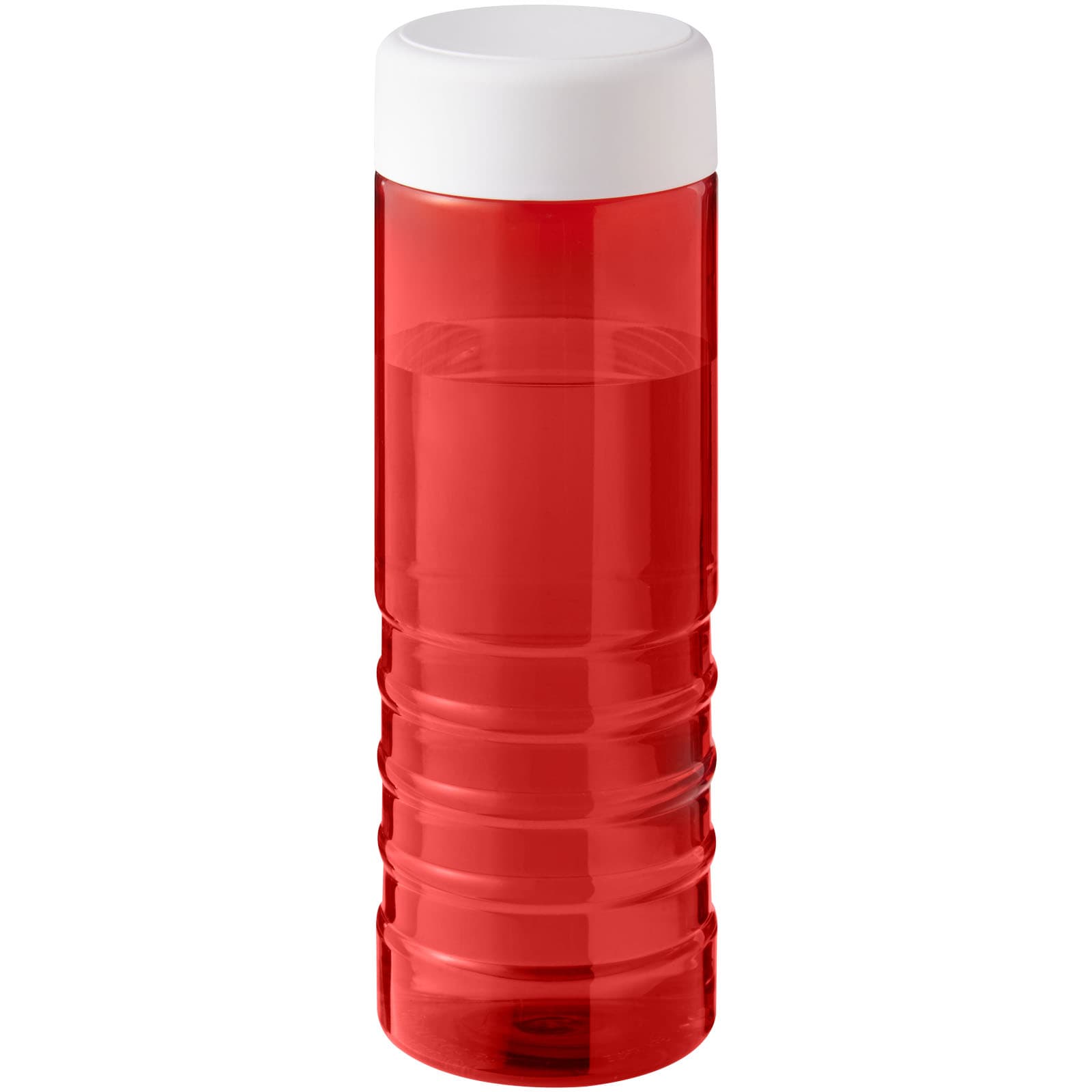 Bouteille de sport H2O Active® Eco Treble de 750 ml avec couvercle vissé coloris Rouge