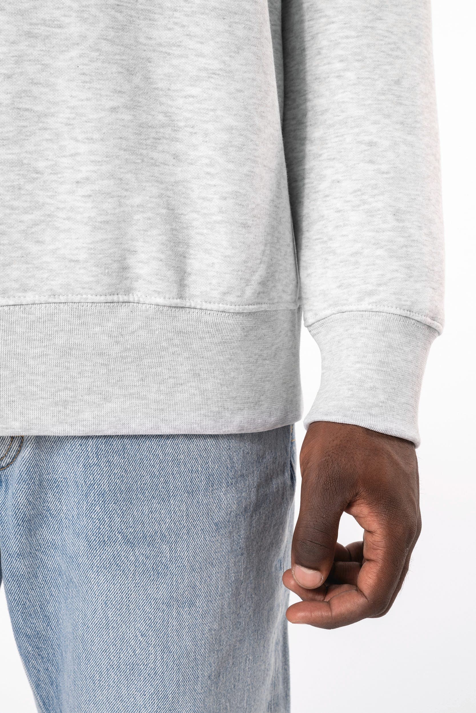 Sweat-shirt col rond homme en situation