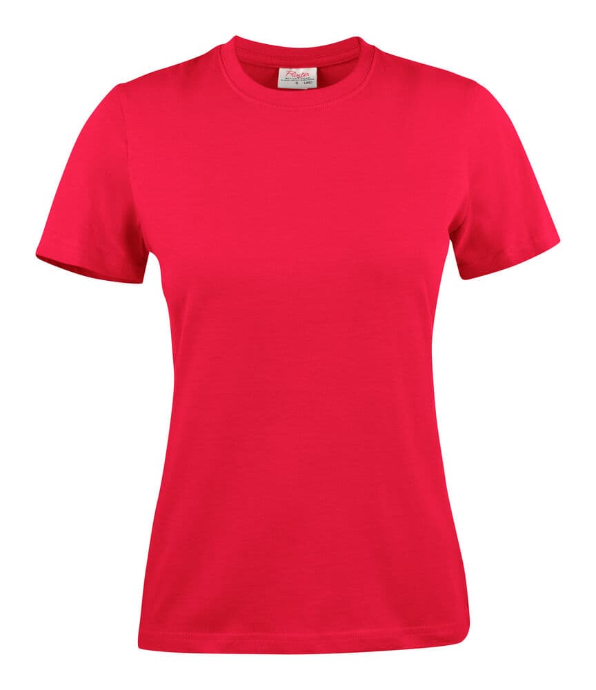 Heavier Pro T-Shirt Femmes coloris Rouge
