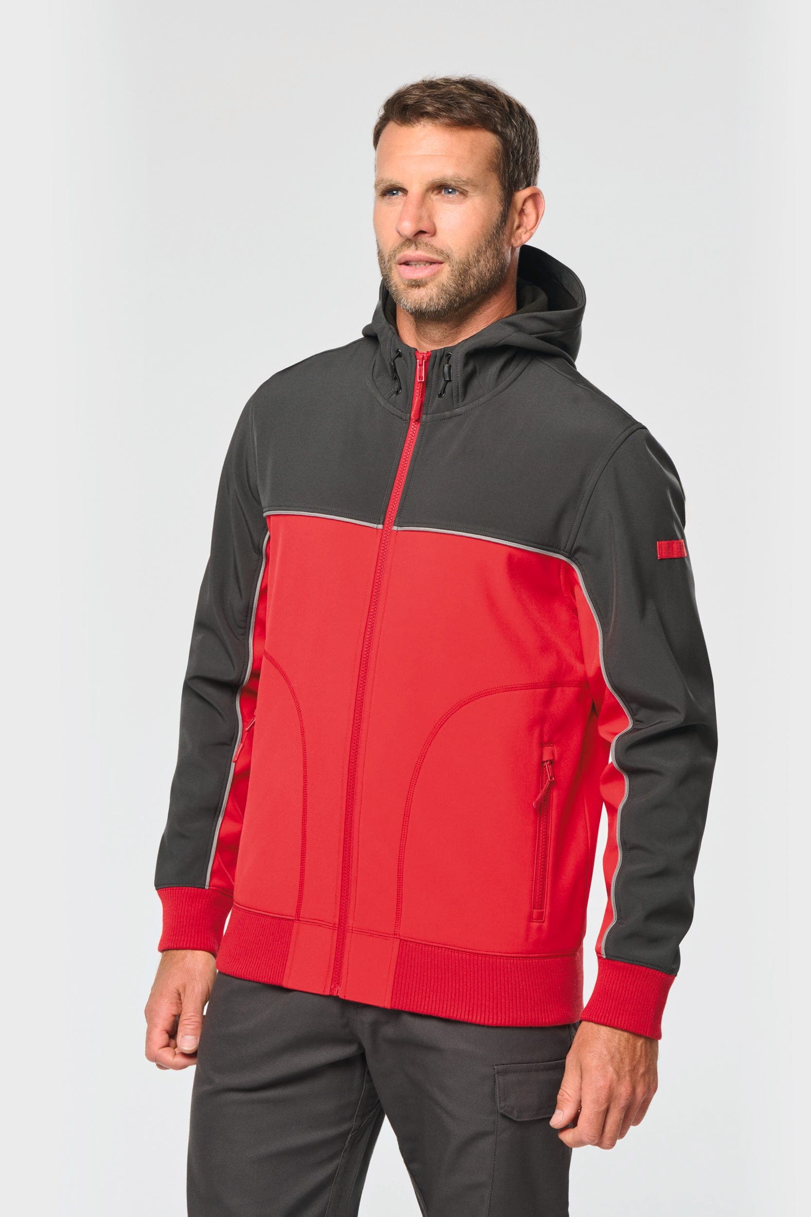 Veste softshell 3 couches BIONIC-FINISH® ECO unisexe en situation