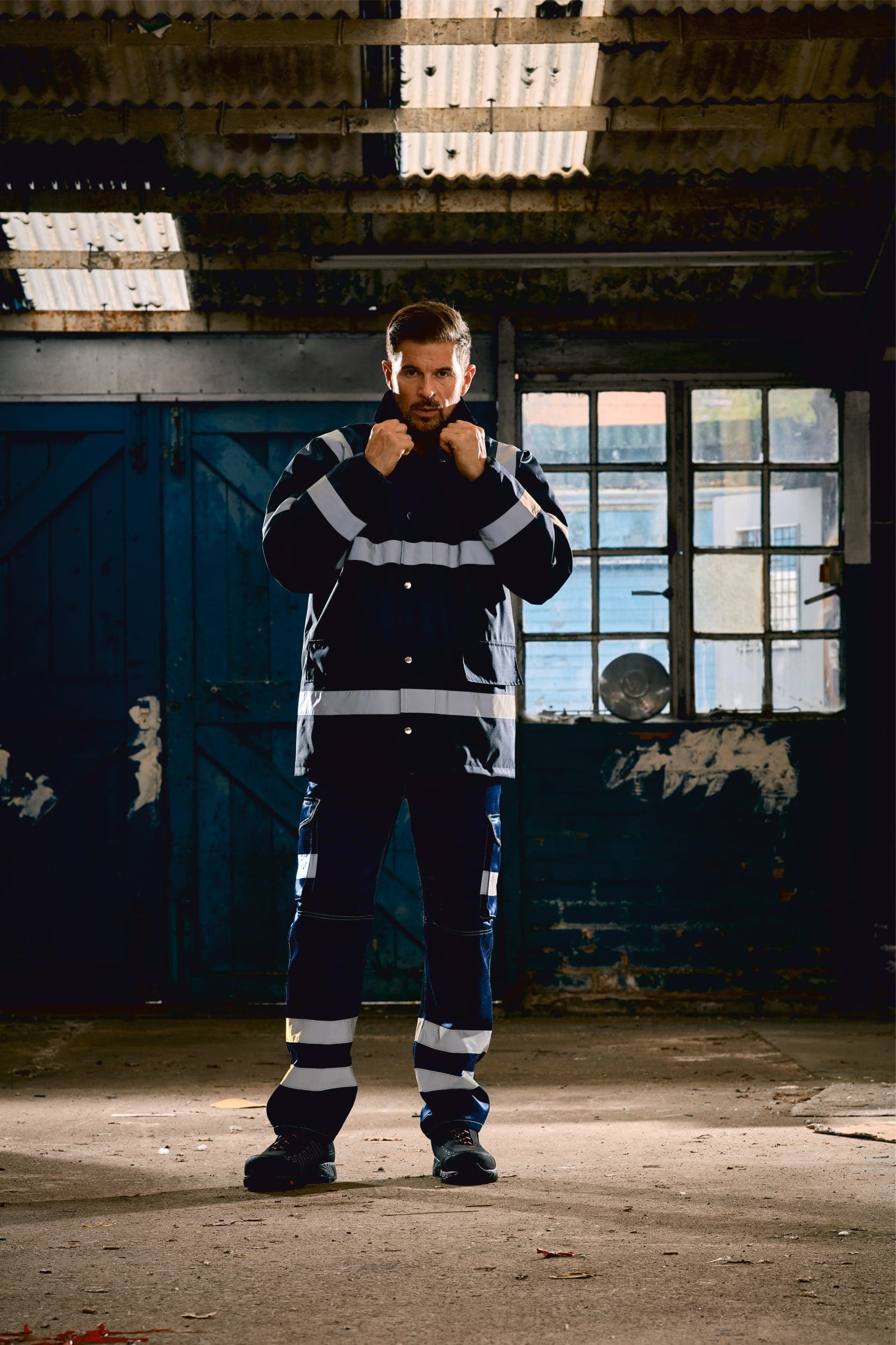 Veste de sécurité en situation