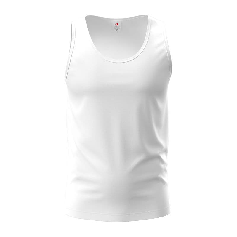 Classic Unisex Tank Top coloris Blanc