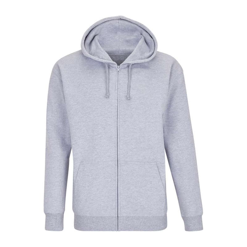 Sol'S Carter - Unisex Full-Zip Hoodie coloris Gris chiné
